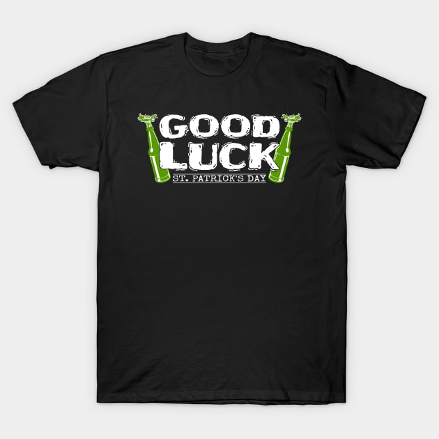 Good Luck Tees for the Feast of Saint Patrick-Lá Fhéile Pádraig T-Shirt by GoodyBroCrafts